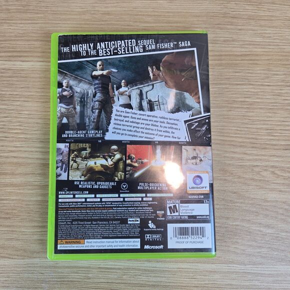 Splinter Cell Double Agent - XBOX 360 - XBOX ONE - XBOX Series X|S - Picture 2 of 4